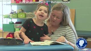 Child with hypotonia walks thanks to WHAS Crusade supported agencies [upl. by Carlin]