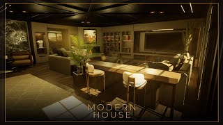 Modern House Environment  Unreal Engine  Unity  UE5 [upl. by Bonne]