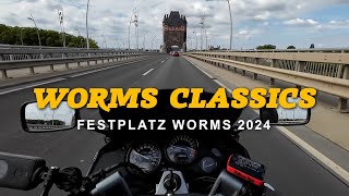 Worms Classics 2024  Odenwald MotoVlog [upl. by Nelyt]