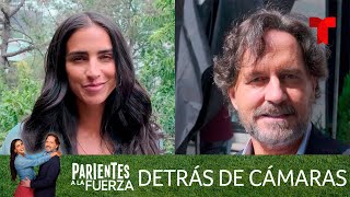 Parientes a la Fuerza  Nueva serie  Detrás de cámaras  Telemundo [upl. by Petta]