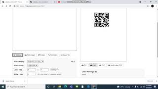 Create QR Code using ZPL  Zebra Programming Language  Printer Language [upl. by Ijan]