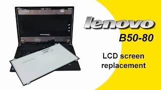 Lenovo B5080 Cracked Screen LCD replacement [upl. by Kat]