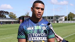 Hopoate and Cotric on upcoming game against Warriors [upl. by Faxen]