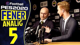 REUS FENERBAHÇEDE  PES 2020 FENERBAHÇE ANALİG KARİYER 5 [upl. by Enelcaj]