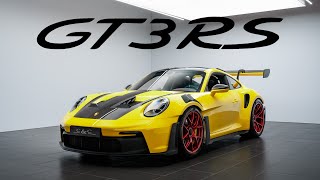 Porsche GT3RS Weissach  Best performance car ever Sound Interior Exterior [upl. by Arvonio]