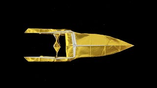 Origami gold katar showcase [upl. by Rodmann]