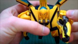 Airspeed Reviews  Transformers Prime RID Bumblebee and Hot Shot [upl. by Rapsag]