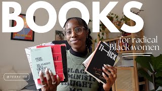 Six Black feminist books for radical Black feminist women ✊🏿🙋🏾‍♀️ [upl. by Lundin]