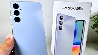 SAMSUNG Galaxy A05s Unboxing amp First Impressions 124 [upl. by Tinor571]