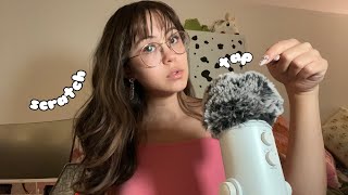 ASMR Soft and Aggressive Mic Triggers Breathy Whispers and Mouth Sounds for Tingles and Sleep [upl. by Euqinad]