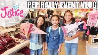 JUSTICE Pep Rally Vlog 💖😁 [upl. by Rheta737]