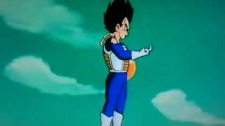 Vegeta FLIPS off Krillin [upl. by Savage]