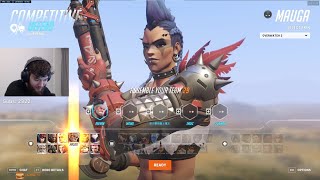 DAFRAN JUNKER QUEEN OVERWATCH 2 GAMEPLAY SEASON 9 [upl. by Gazzo]