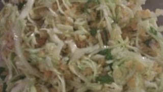 Krautsalat Rezept mit roten Linsen  Der Bio Koch 245 [upl. by Latisha]