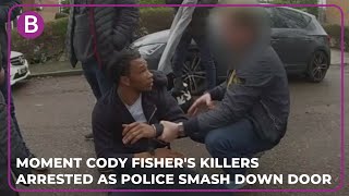 Moment Cody Fishers killers arrested after nightclub murder [upl. by Gavrah]