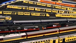 NS trains at Lego World 2010 [upl. by Amsa]