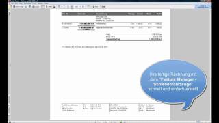 Schienenfahrzeuge  Rechnungen schnell und einfach erstellen Faktura Manager  Rechnungssoftware [upl. by Mokas]
