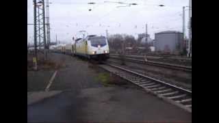 Bahnhof Göttingen Einfahrt Metronom  Abfahrt Regionalbahn [upl. by Ical]