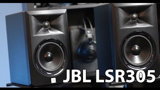 JBL LSR305  the best entrylevel speakers [upl. by Hareehahs]