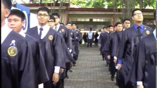 Ateneo High School Graduation Processional Class of 2014 AHS [upl. by Eldnik940]