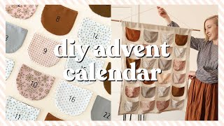 DIY Fabric Advent Calendar  12 Days Of Rosery [upl. by Asyal]