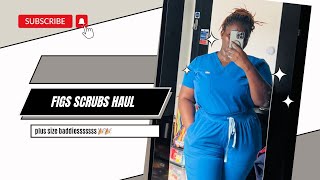 FIGS SCRUBS HAUL  PLUS SIZE  3XL  6XL [upl. by Amri]