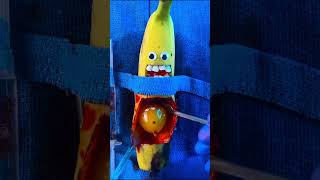 Emergency FruitSurgery Banana gives birth to twins 🥺🪦💔 DiscountDentist FoodSurgery ASMR [upl. by Arihs]