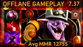 ⭐ 737 Ws Timbersaw KDA  39 KP  83 New patch Offlane Gameplay  Dota 2 Top MMR [upl. by Croner216]