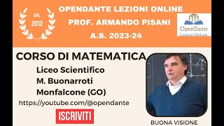 Corso di Matematica del Liceo Scientifico [upl. by Alekin]