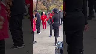 Chinese square dancingShenyangLaodong park dance [upl. by Eitisahc992]