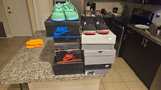 HUGE DHGate Shoe Haul 2023 DHGate Shoe Review Jordans Dunks etc 15 [upl. by Noired]