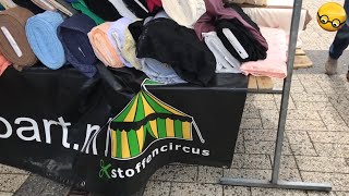 STOFFENCIRCUS  Großer holländischer Stoffmarkt in Hameln [upl. by O'Donovan]