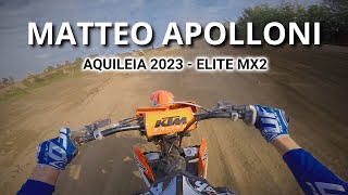 MOTOCROSS AQUILEIA  CSEN 2023  GARA 2 ELITE MX2 [upl. by Kevin]