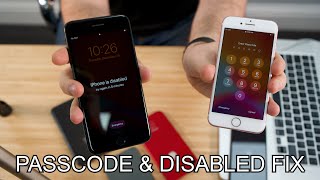 How to reset disabled or Password locked iPhones 7 amp 7 Plus [upl. by Leamse377]