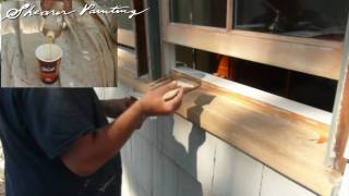 How to do Window Repair and fix wood rot 2064313606 House Painters [upl. by Bluhm770]