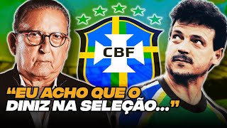 quotNÃO CONSIGO ENTENDERquot  GALVÃO ANALISA FERNANDO DINIZ NA SELEÇÃO [upl. by Forest]