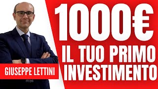 come investire 1000 euro con successo shorts [upl. by Burney580]