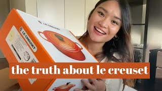 Le creuset sauteuse pan review after 6 months  Is it worth it  My favorite cookware  Alrence [upl. by O'Gowan653]