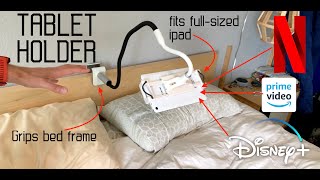 ★★★★★ StrongestBest Tablet Holder for Bed  Gooseneck Tablet Holder Lamicall fits iPad Big Phones [upl. by Engamrahc]