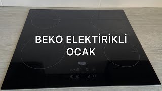 Beko Elektirikli Ocak Nasıl Kullanır  Nasıl Çalıştırılır ✅ [upl. by Rosen]