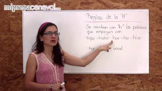 Reglas de la quotHquot  Curso Gratuito Preparatoria Ceneval [upl. by Notnirb988]