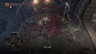 Dark Souls 3  Killing Sirris Early On Knife [upl. by Eintihw]