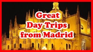 5 Great Day Trips from Madrid  Spain Day Trips [upl. by Einot]