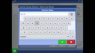 Creating a New Vehicle Configuration on the Ag Leader ® IntegraVersa display [upl. by Adle827]