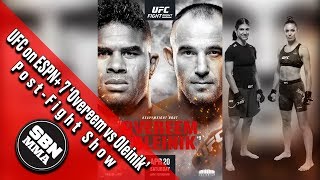 UFC on ESPN 7 Overeem vs Oleinik PostFight Show [upl. by Jillie]