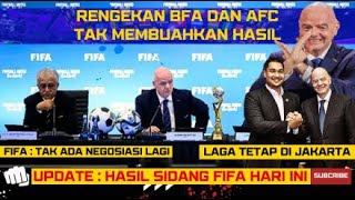 BREAKING NEWS  Rengekan Bahrain Tak Membuahkan Hasil Hanya Membuat Malu BFA dan AFC [upl. by Einahpats]