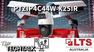 LTS AU  TechTalk PTZIP4C44WX25IR Dual Camera AutoTracking PTZ Quick setup guide amp Demo [upl. by Lairbag]