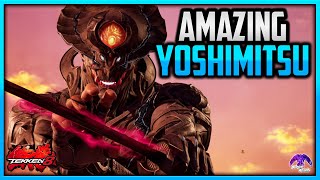 T8 v106 ▰ Watch And Learn From This Yoshimitsu 【Tekken 8】 [upl. by Joashus]