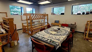 Advanced Fiber Art Studio Tour [upl. by Lenaj508]