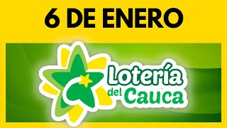 Resultado de la LOTERIA del CAUCA del 6 DE ENERO DE 2024  Chance y Loterias 💫✅💰 [upl. by Nerrej159]